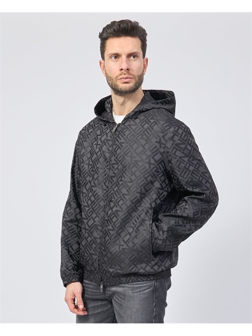 Armani Exchange men's jacket with hood and logo ARMANI EXCHANGE | XM000446-AF13096FC013